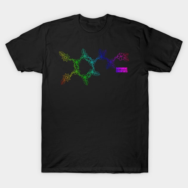 Dopamine (R) Pride edition T-Shirt by chemtats